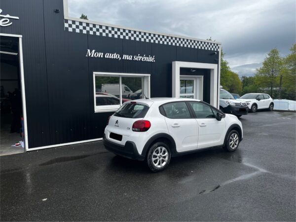 Auto Sérénité-image vue arrière-C3 (Sarthe 72)