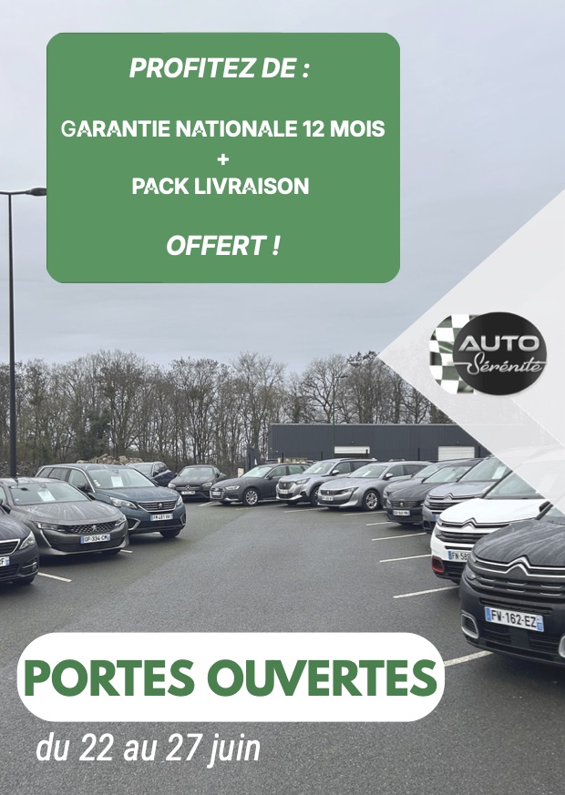 Portes ouvertes Auto Sérénité - Du 22 au 27 juin 2026